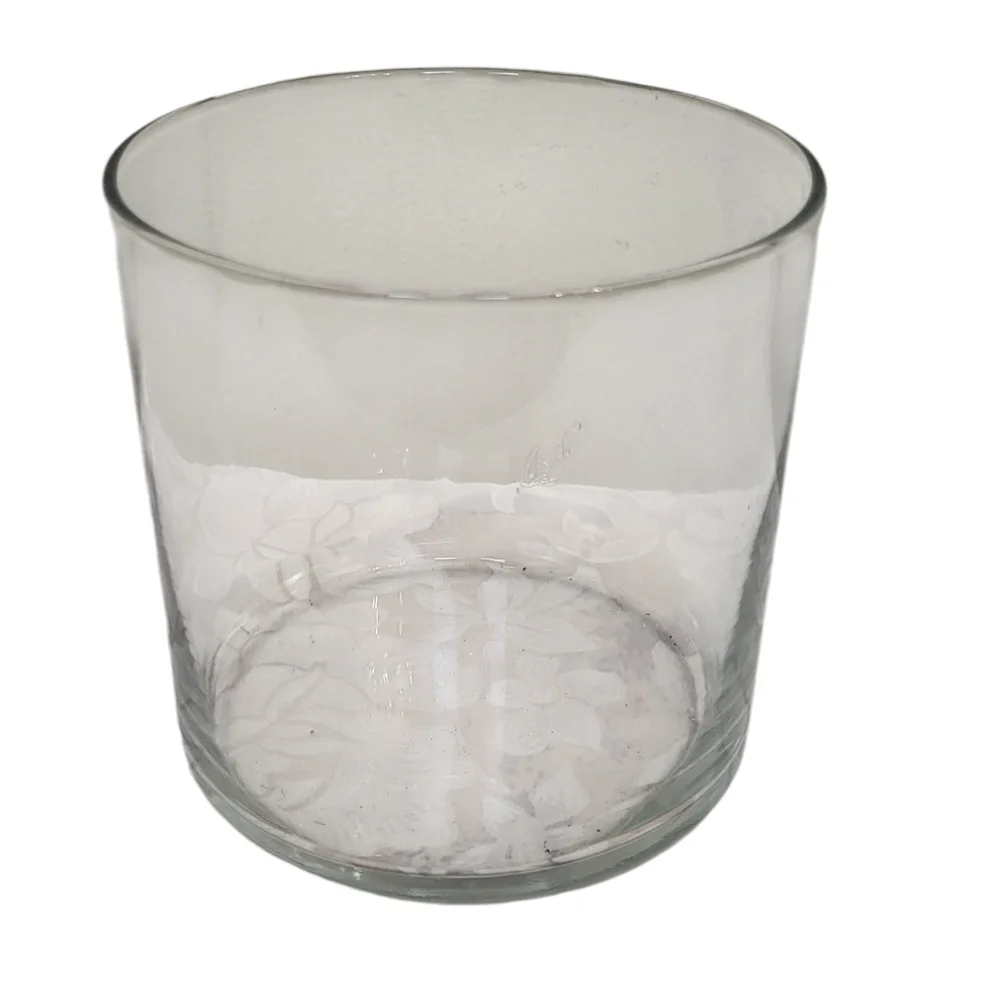 Clear Glass Vase 5X5